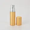 Mini bouteille de parfum rechargeable en aluminium, Portable, avec vaporisateur, récipients de maquillage vides avec atomiseur, livraison gratuite, 5ml, LX1379