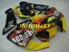 Motorcycle Fairing kit for HONDA CBR600RR F5 05 06 CBR600 RR CBR 600RR 2005 2006 ABS yellow black Fairings set+gifts HB03