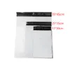 100 pcslot witte zelfseale lijm koerierzakken plastic poly envelope mailer postpostzakken 47 Mil1228752