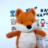 30cm Kawaii Fox Dinosaur Doll Peluches peluche animaux pour les enfants fille garçon enfants cadeau mignon Dox doux Cartoon Cadeaux de Noël