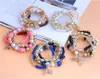 4pcs Set Bohemian Bracelets For Women Crystal Beads Bracelets Sets Rope Chain Charming Bracelet Femme Boho Jewelry4668900