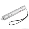 Nyankomst Professionell Vattentät Grönt Ljus Laser Pointer Penna Silver Black Body Laser Bäst än SD 303 Laser Visible Beam partihandel