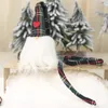 Decorações de Natal Sueco Papai Noel Dolls Tomte Songe Long Hat Gnome Plush Doll para Home1