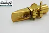 Neue Ankunft Metall Gold Lack Dukoff Alto Tenor Sopran Saxophon Mundstück Sax Musikinstrumente Zubehör Düsengröße 5 6 7 8 9