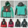 2022 nuovi bambini designer inverno sci giù ragazze antivento softshell felpe con cappuccio giacche cappotti all'aperto ragazzi sci faccia cappotto 2-11 anni