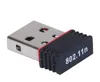 Adaptateur WIFI WIFI 150M USB 150MBPS IEEE 802.11N G B MINI ANTENA Adaptateurs Chipset MT7601 Carte réseau