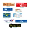 2Set 60pcs Air Boarding Pass Ticket Box Sticker Travel Suitcase Sticker Retro Waterproof Tide Skateboard Sticker5585107