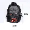 Страшная обезьяна Хэллоуин ужасов силиконовая маска косплей орангутан