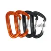 Edelstahl-Karabiner 12KN Outdoor-Aluminium-Hängematte Yoga-Karabinerschnalle 7075 Luftfahrtaluminium Expressschlinge Schnellaufhänger für Gürtel Hakenverschluss Campingausrüstung