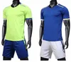 Entraînement en maille réversible pour hommes Costume de football adulte logo personnalisé plus numéro Ensembles de maillots de football avec shorts Uniformes personnalisés kits Sports