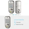 Freeshipping Cheap Smart Home Digital Door Lock, impermeabile intelligente Keyless Password Pin Code Door Lock Electronic Deadbolt Lock