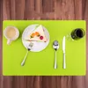 40x30cm Food Grade Silicone Mats Waterproof Baking Oven Mat Non Stick Placemat Heat Insulation Pad Bakeware Children Kids Table Placemats