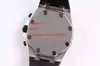 Fabrikstillverkare Fabriksleverant￶r Wristwatch 42mm Quartz Chronograph Black Dial Mens Watches Men's Watch Top Quali286C