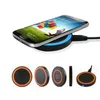 S6 Qi Wireless Ladegerät Handy Mini Ladepad für Qi-fähige Geräte Samsung Nokia HTC LG Mobiltelefon mit Einzelhandelsverpackung