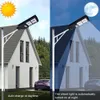 LED Lighting Street Lights 60W 80LED Outdoor Waterproof Solar Sensor Light Control