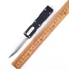 Altamente recomendado B2 dupla faca de caça dobrável (dupla dobrável) faca de caça automática faca de sobrevivência presente de Natal para homens