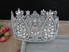 Hot Koop Bridal Crown Rhinestone Wedding Queen Crowns / Tiaras Princess Bruid Hoofpiezen voor bruiloften Verjaardagsfeest Tiara's Gelegenheid