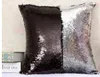 Syrenka Cekiny Poduszka Poszewka Glitter Glamour Poduszka Pokrywa Magiczna Odwracalna Poduszka Pokrywa Double Bling Sofa Samochód DIY Poduszki Case Home Decor D61