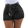 court feminino Nouvelles Femmes D'été Court Jeans Denim Femme Poches Lavage Denim short taille haute dames