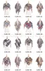 Kvinnor Plaid Scarves Grid Tassel Oversized Check Shawl Tartan Cashmere Triangle Scarf Winter Neckerchief Blanket Wraps TTA1748-11