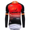 Top 2019 ORBEA team Cycling Winter Thermal Fleece jersey Uomo Maniche lunghe Ropa Ciclismo Abbigliamento ciclismo U101816