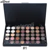 Make-up Popfeel 40 Farben Lidschatten-Palette Nude Earth Smoky Lidschatten Candy Colors Matte Shimmer Palette DHL-freies Verschiffen