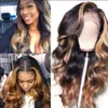 Celebrity Wigs Lace Frontal Wig #2 HL #30 Highlight Color 10A Brazilian Virgin Human Hair for Black Woman Express Delivery