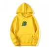 Men's Hoodies & Sweatshirts Fashion Hoodie Graffiti Print Sad Frog Sweatshirt Hip Hop Fleece Yellow Pink Men And Women Hooded Suit