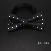 Muszka świąteczna moda męska czarny węzeł Bowtie business wedding mężczyźni formalny krawat na akcesoria