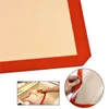 Tapis de cuisson en silicone à pâtisserie antiadhésive anti-cuisson résistant à la chaleur réutilisable four doublure de panneaux de cuisson cuisson cuisson cuisine accessoires