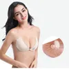 Nieuwe DHL Free Women Push Up Bra Silicone Adhesive Invisible Wing Bra met Diamond Naadloze Strapless Backless Bras Breast Pad