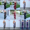 Kvinnor Floral Strap Jumpsuit 17 stilar Sommar ärmlös Rompers Boho Floral Print Jumpsuits lösa byxor playsuits ooa6396