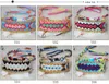 Pulsera de hilo bohemio Retro hecho a mano Boho Multicolor cuerda tejida trenzada Hippie amistad pulseras mujeres hombres regalo