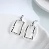 Brand new sterling silver plated Long Quartet Ge Erding DFMSE057, женские серебряные серьги-канделябры 925 пробы 10 пар много