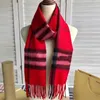 11Color Design Woman and Mens 100 Cashmere Plaid Scarf Luxury Shawl Size18030 mode för höst- och vinterdubblar med Wit8180463