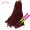 Dreadlocks Sister Locs Crochet Hair Extensions Syntetyczny Haczyk Gift 18 cal Syntetyczny Splatanie Włosy Prosto Dla Kobiet Pasyjne Twisty