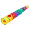 Tunnel de chat pratique Tube pour animaux de compagnie jouet de jeu pliable intérieur extérieur Kitty chiot jouets pour Puzzle exercice de formation de cachette et R