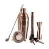 Cocktail Shaker Aço Inoxidável Boston Bar Misturador De Vinho Set Bartender Cocktail Hand Shaker Tool Kit Ferramenta com suporte EEE1594