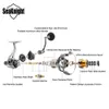 Merk 11BB Zoutwater Spinning Reel Koolstofvezel Drag Systeem 2000H 3000H 4000H 5000H 6000H Anticorrosie Visserij-reel7232021