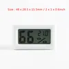 Mini Digital LCD Umwelt Thermometer Hygrometer Luftfeuchtigkeit Temperaturmesser Kühlschrank Temp Tester Präziser Sensor Großhandel DBC BH3861