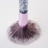 Makeup Brushes Purple Set KEN 10Pcs Foundation Blush Brush Blending Eyeshadow Make Up