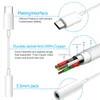 Type-C to 3.5mm Earphone Audio Cable Music Port Adapter Usb 3.1 Type C 3.5 AUX Jack for Letv 2 Pro 2 Max2