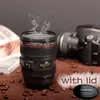 Kamera Lens Kahve Kupa Yaratıcı Len Su Süt Suyu Kupası Tasarımcısı Ev Cafe Kupa Drinkware HHA1155