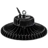 2020 LED High Bay UFO Light 100W 150W 200W 250W 300W Waterproof Black Circular Lamp Factory Warehouse 110V 220V Overhead Luminaire