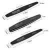 Polering Nail File Set Buffer Black Black Sponge Strip Grit Eco Shiner Nails Files för UV Gel Polish Manicure Tool