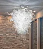 Hängsmycke Lampor Klar glas Ljuskronor Taklampor Murano Indoor Light Room Decor Art Modern Hem Lobby Lobbyer Lighting