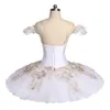 Branco Profissional Tutu Ballet Stage Wear Adulto Swan Lake Desempenho Dancewear Mulheres Trajes de Competição de Dança de Ballet Meninas Ballet Saia