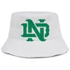 Notre Dame Fighting Irish Alternate Logo 0 męskie i kobiety Buckethat Cool Sports Bucket Baseballcap Logo Flag Football Effect Green3703545