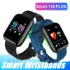 116 Plus Smart watch Bracelets Fitness Tracker Heart Rate Step Counter Activity Monitor Band Wristband PK 115PLUS for Android Phone