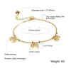 Elephant Charm Bracelets Diamond Cute Small Fresh Designer Accessories Jewelry For Women Girls Birthday Anniversary 18k Gold Bracelet Gifts